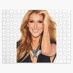Celine Dion Chart History Billboard Art Jigsaw Puzzle