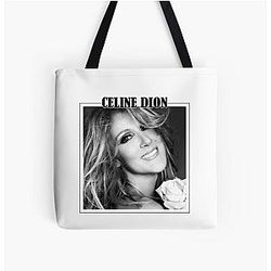 Celine Dion Gift For Fans Over Print Tote Bag