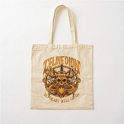 Celine Dion Cotton Tote Bag