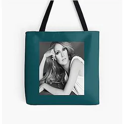 Celine Dion All Over Print Tote Bag