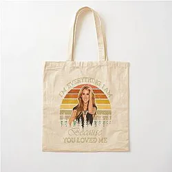 Retro Celine Dion Legend Cotton Tote Bag
