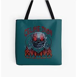 Celine Dion Death Metal Tote Bag