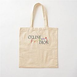 Celine Dion Cotton Tote Bag