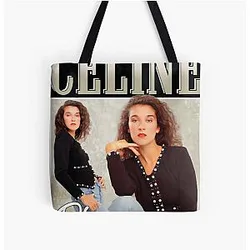 Retro Celine Dion Legend Design Tote Bag