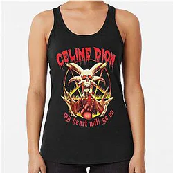 Celine Dion - My Heart Will Go On Premium Racerback Tank Top