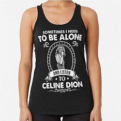 Retro Celine Dion Legend Racerback Tank Top