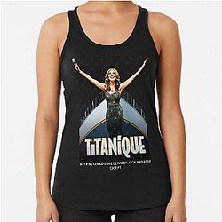 Retro Celine Dion Legend Racerback Tank Top