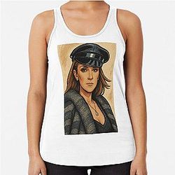 Celine Dion Racerback Top