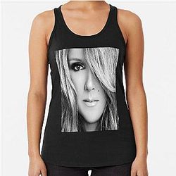 Celine Dion Racerback Tank Top