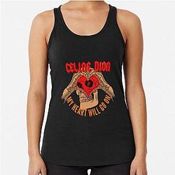 Celine Dion Racerback Tank