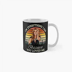 Retro Celine Dion Legend Classic Mug