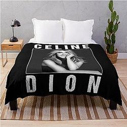 Celine Dion Vintage Throw Blanket