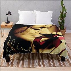 Celine Dion These Are Special Times Throw Blanket