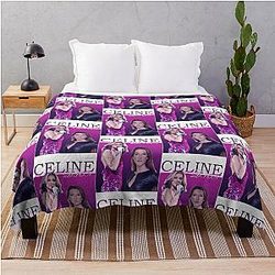 CELINE DION Throw Blanket