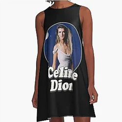 Celine Dion A-Line Dress