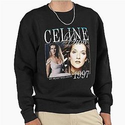 Celine Dion Men's Pullover Sweatshirt