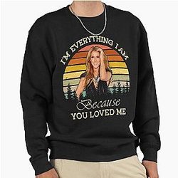 Retro Celine Dion Legend Pullover Sweatshirt