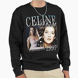Retro Celine Dion Legend Pullover Sweatshirt