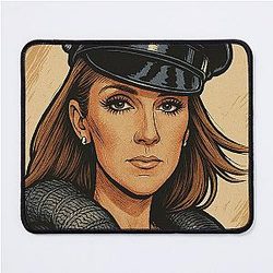 Celine Dion Fashion Mousepad