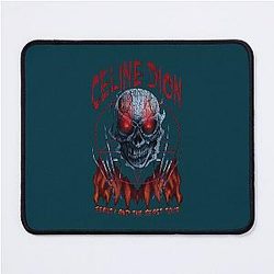 Celine Dion Death Metal Mouse Pad