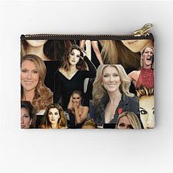 Celine Dion Zipper Pouch
