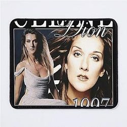 Celine Dion Mouse Pad