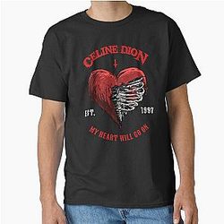 Celine Dion Classic Metal Colored T-Shirt