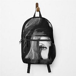 Celine Dion So Beautiful On Black White Backpack