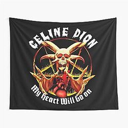 Ancient Building Celine Dion Tapestry