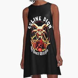 Ancient Building, Celine Dion A-Line Dress