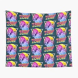Celine Dion Metal The Power of Love Tapestry 80s style