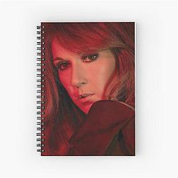 Celine Dion Beautiful Style Spiral Notebook