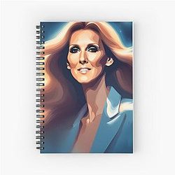 Celine Dion Notebook