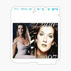 Retro Celine Dion Legend Sticker