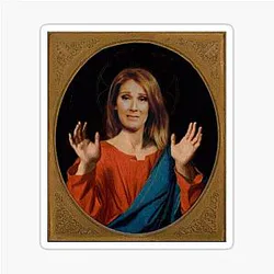 Celine Dion Sticker
