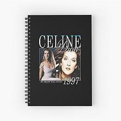 Celine Dion Men's Spiral Notebook