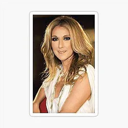 Celine Dion Memory Position Sticker