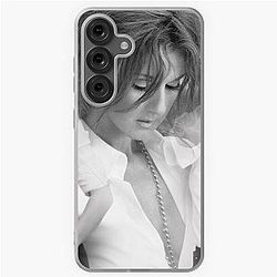Celine Dion Cool Style Black White Samsung Galaxy Case