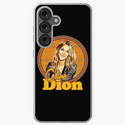 Retro Celine Dion Portrait Tribute Samsung Galaxy Case
