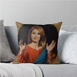 Celine Dion Throw Pillow