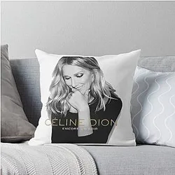 Tersipu Inilah Album Perdana Celine Dion Pasc Throw Pillow