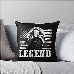 Graphic Celine Dion Legends Never Die Pillow