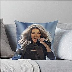 Celine Dion Performs Throw Pillow