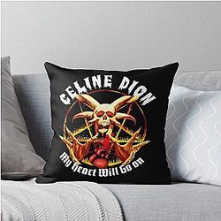 Ancient Building Celine Dion Throw Pillow