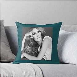 Celine Dion Throw Pillow
