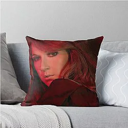 Celine Dion Beautiful Style Throw Pillow