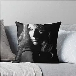 Retro Celine Dion Legend Throw Pillow