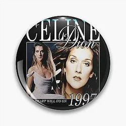 Celine Dion Men Pin