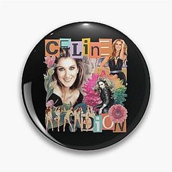 Celine Dion My Heart Will Go On Retro Gift Pin