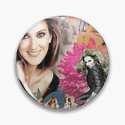 Retro Celine Dion Legend Pin